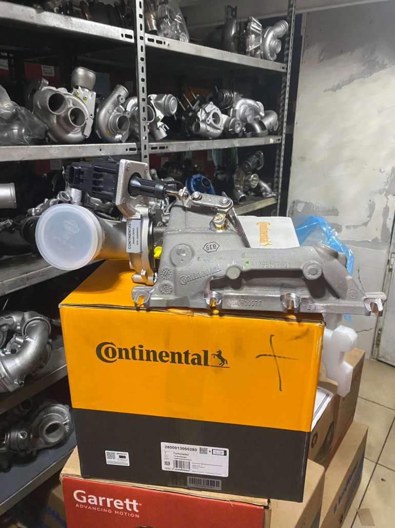  2800013005280 ORJİNAL TURBO CONTINENTAL BMW CIFT CIKIS 1F52 2F45 F46 X1 F48 X1 F49 X2 F39 MİNİ F54 F55 F56  F57 F60 14-18