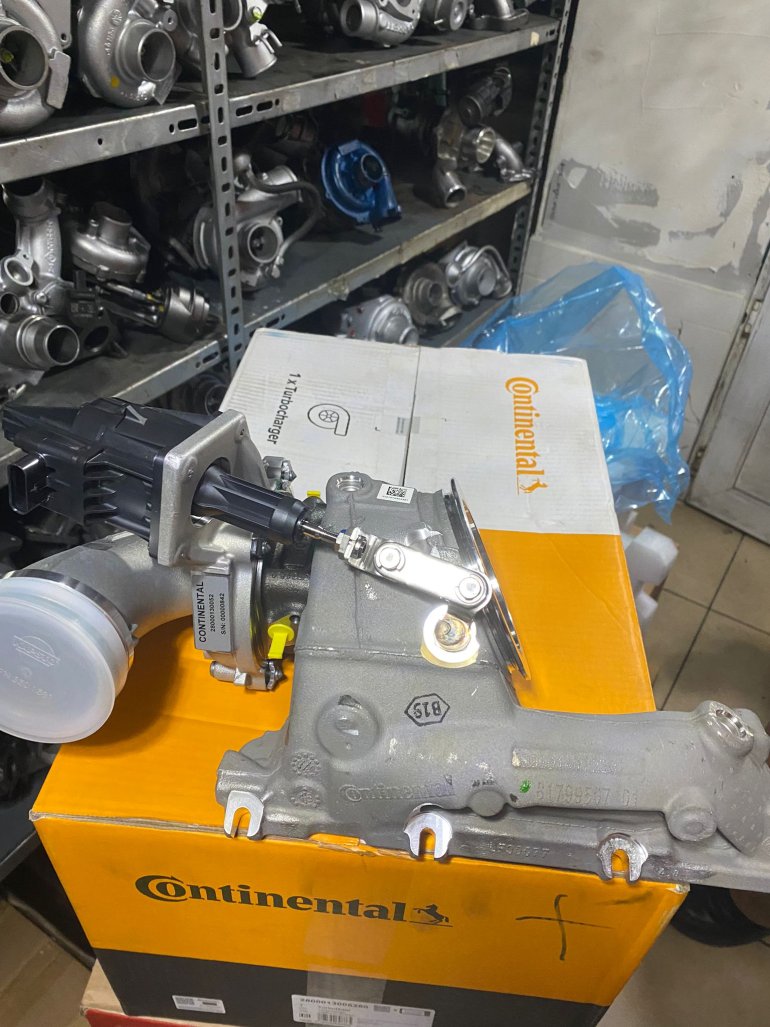  2800013005280 ORJİNAL TURBO CONTINENTAL BMW CIFT CIKIS 1F52 2F45 F46 X1 F48 X1 F49 X2 F39 MİNİ F54 F55 F56  F57 F60 14-18