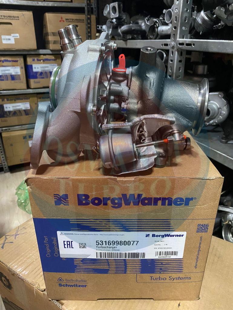 ORJİNAL TURBO 53169980077 TURBO BMW N47 F20 F30 F10  BÜYÜK OLAN 11657823258