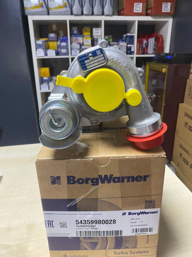 ORJİNAL TURBO 54359980028 TURBO CLIO   SYMBOL  KANGO  MEGAN FLUENCE  LOGAN   LODGY 1.5 DCİ EURO 5 2 CİVATALI
