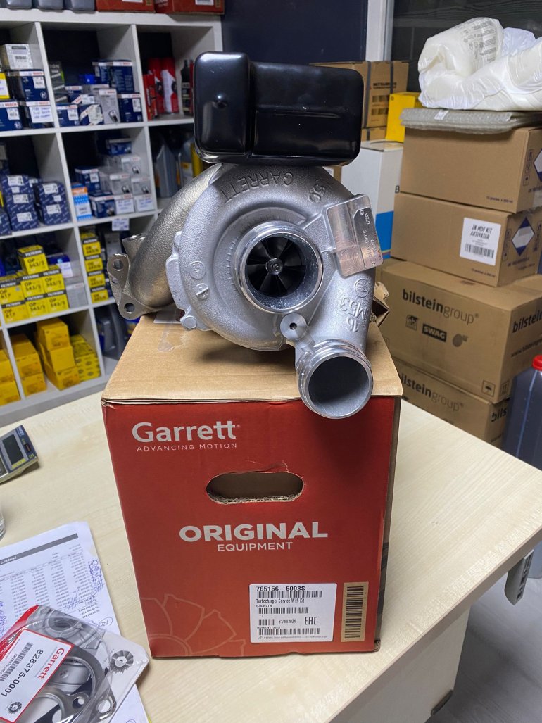 ORJİNAL TURBO  50008S MERCEDES OM642 W204 S204 W221 2007 