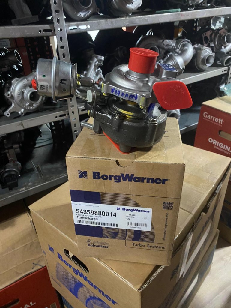 ORJİNAL TURBO 54359880014 TURBO LINEA DOBLO EURO 4 1.3 90 BG  54359880014