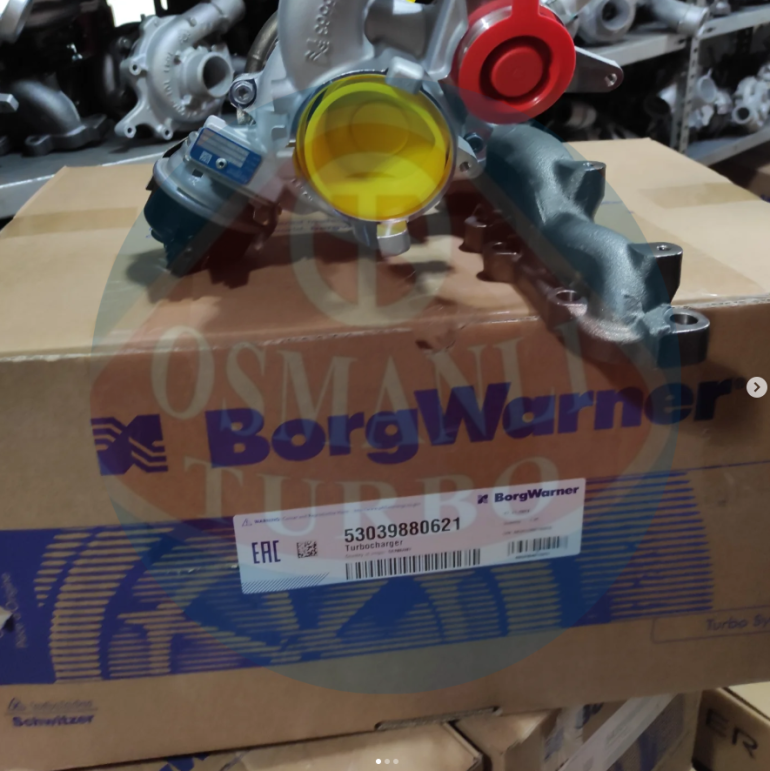 ORJİNAL BORGWARNER 53039880621 TURBO PASSAT TİGUAN DDAA DFCA 2.0 TDI 2013 190HP 04L253056M 04L253056G