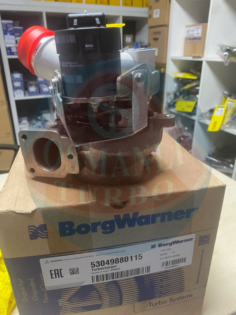 ORJİNAL TURBO 53049880115 TURBO LAND ROVER DICOVER 2.7 TDV6 190HP 2010   LR004286 LR005846 LR021042