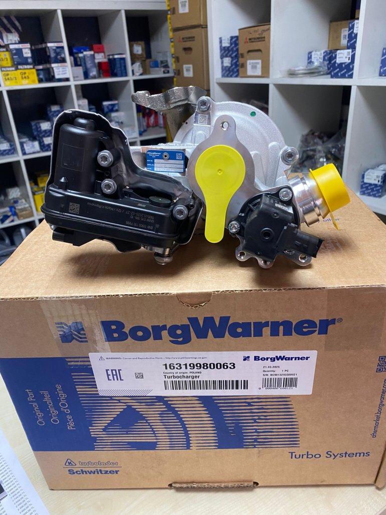 16319980063-144102778R TURBO RENAULT CLIO CAPTUR DASTER SANDERO 2019- 1.0 TCE144105083R 144108727R