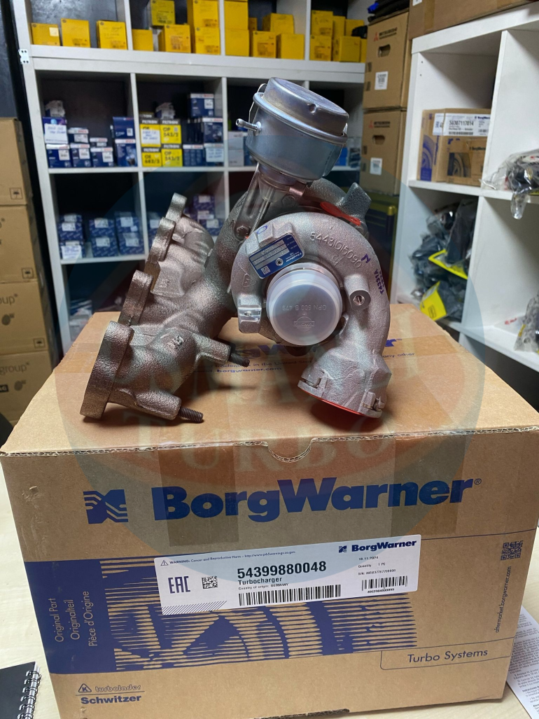 ORJINAL TURBO 54399880048  CADDY BLS OTOMATİK  1.9 TDİ 2004-2008 105PS 03G253019J