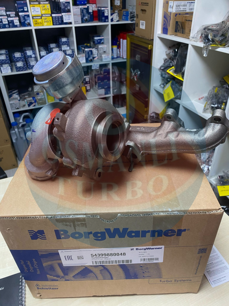 ORJINAL TURBO 54399880048  CADDY BLS OTOMATİK  1.9 TDİ 2004-2008 105PS 03G253019J