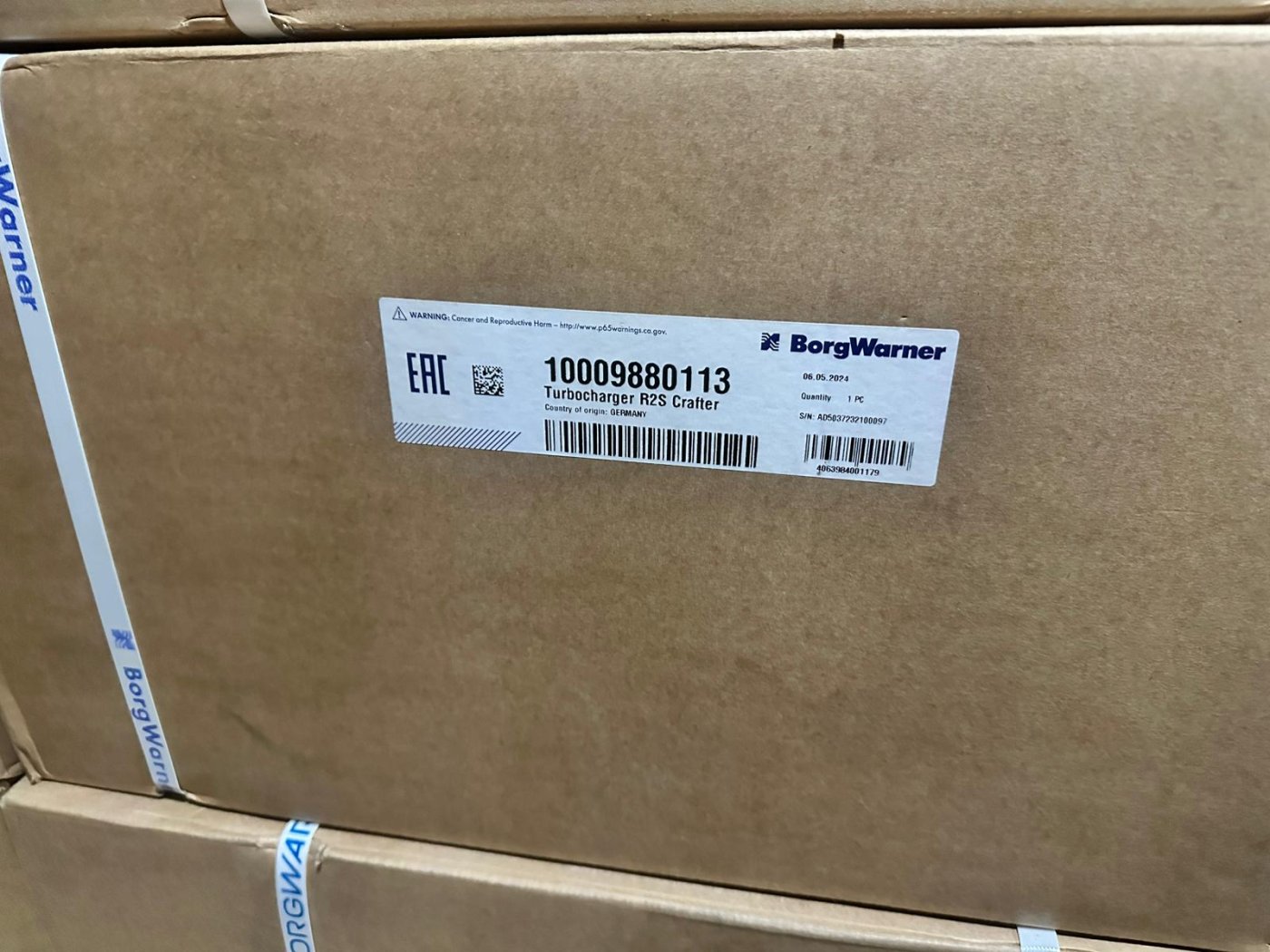 10009880113 TURBO CRAFTER  11- 2.0 TDİ -CKUB-  03L145715B-L-K ÇİFT TURBO