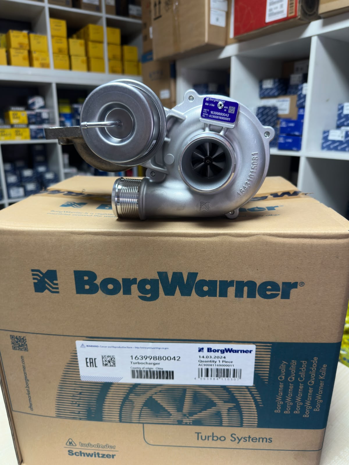 16399880042 TURBO  FOCUS C MAX HUGA FORD ECOBOOST MONDEO 1.5 E2012- 
