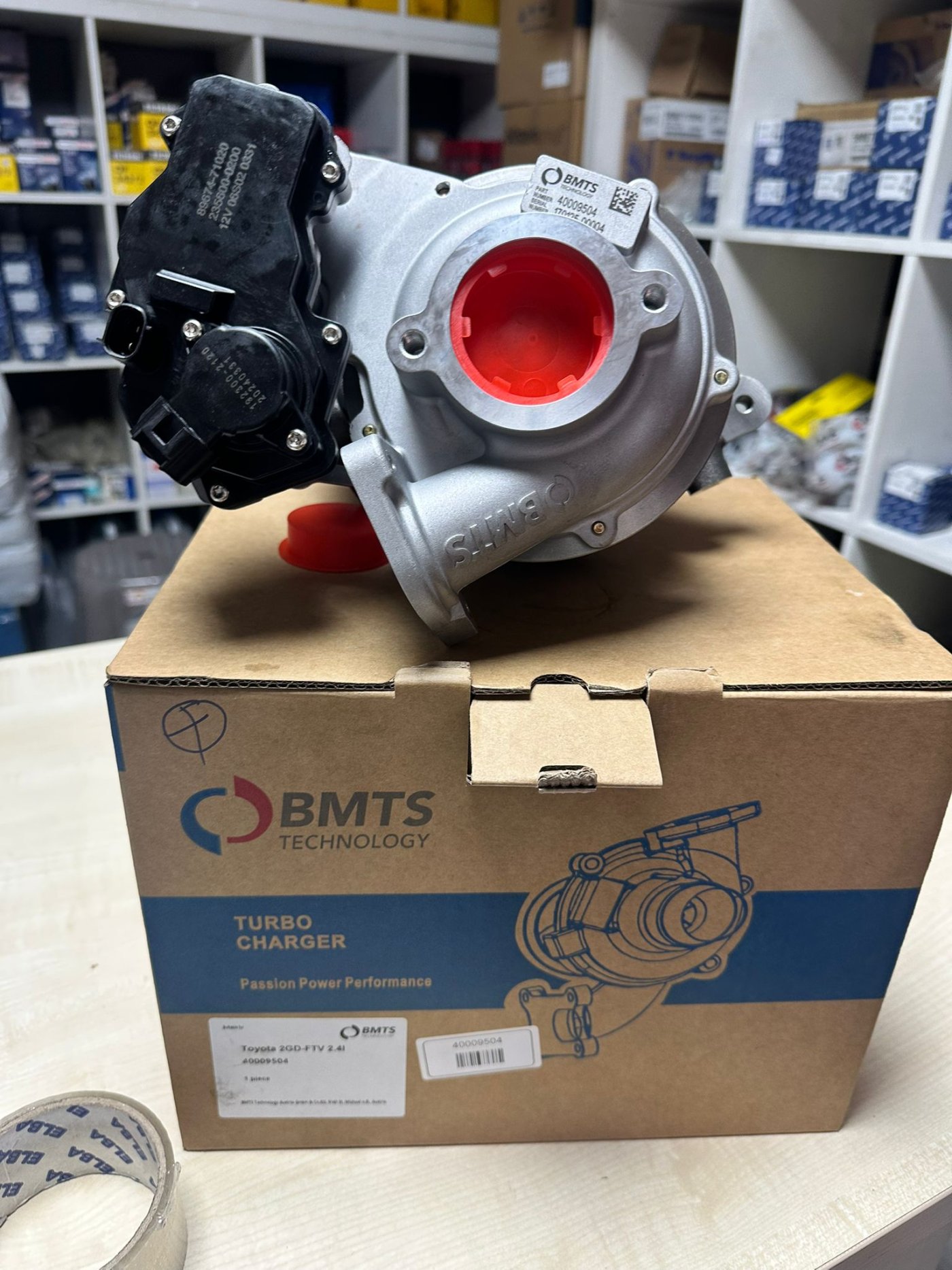 40009504 TURBO TOYOTA HELUX 2.4L 2-GDFTV  EURO6 2015- 