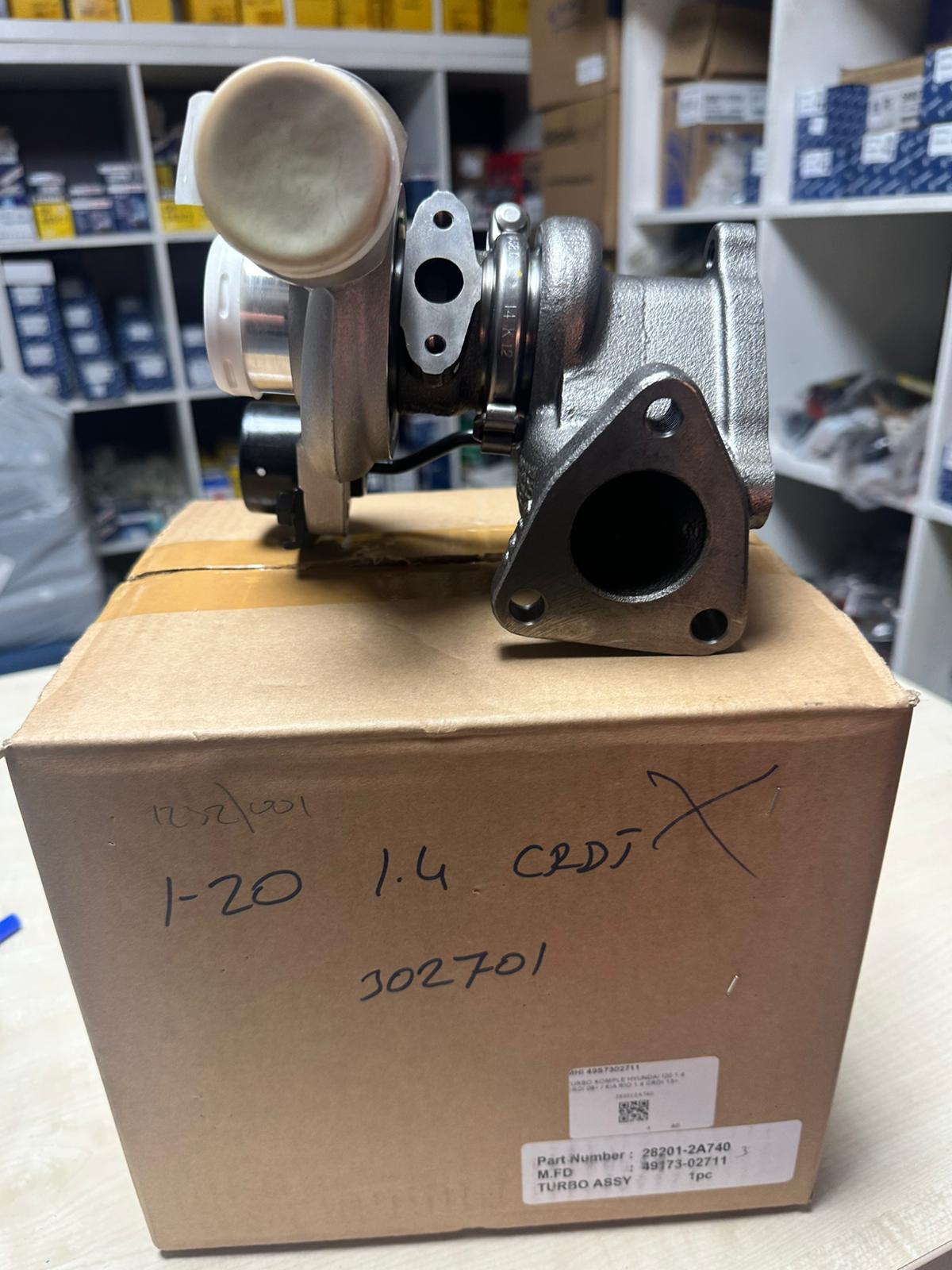 4917302701 49S7302711 TURBO MHI HYUNDAİ  İ20-1.4 CRDİ -