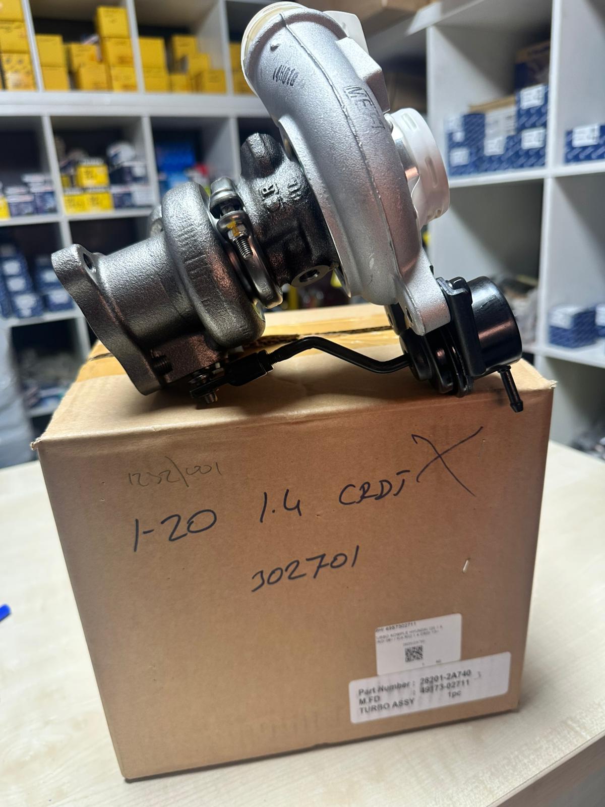 4917302701 49S7302711 TURBO MHI HYUNDAİ  İ20-1.4 CRDİ -