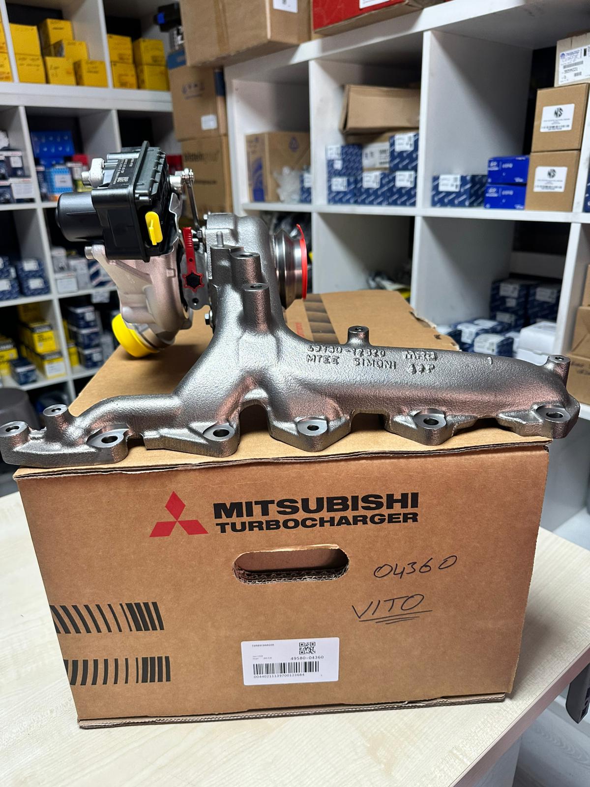 4918004360 4918004350 TURBO  MHI  MEGAN SCENİC KATJAR TALISMAN VİTO X TRAIL QUASHAI 1.7 DCİ 2019 R9N MOTOR