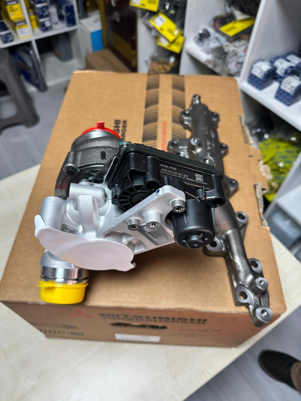 4918004360 4918004350 TURBO  MHI  MEGAN SCENİC KATJAR TALISMAN VİTO X TRAIL QUASHAI 1.7 DCİ 2019 R9N MOTOR