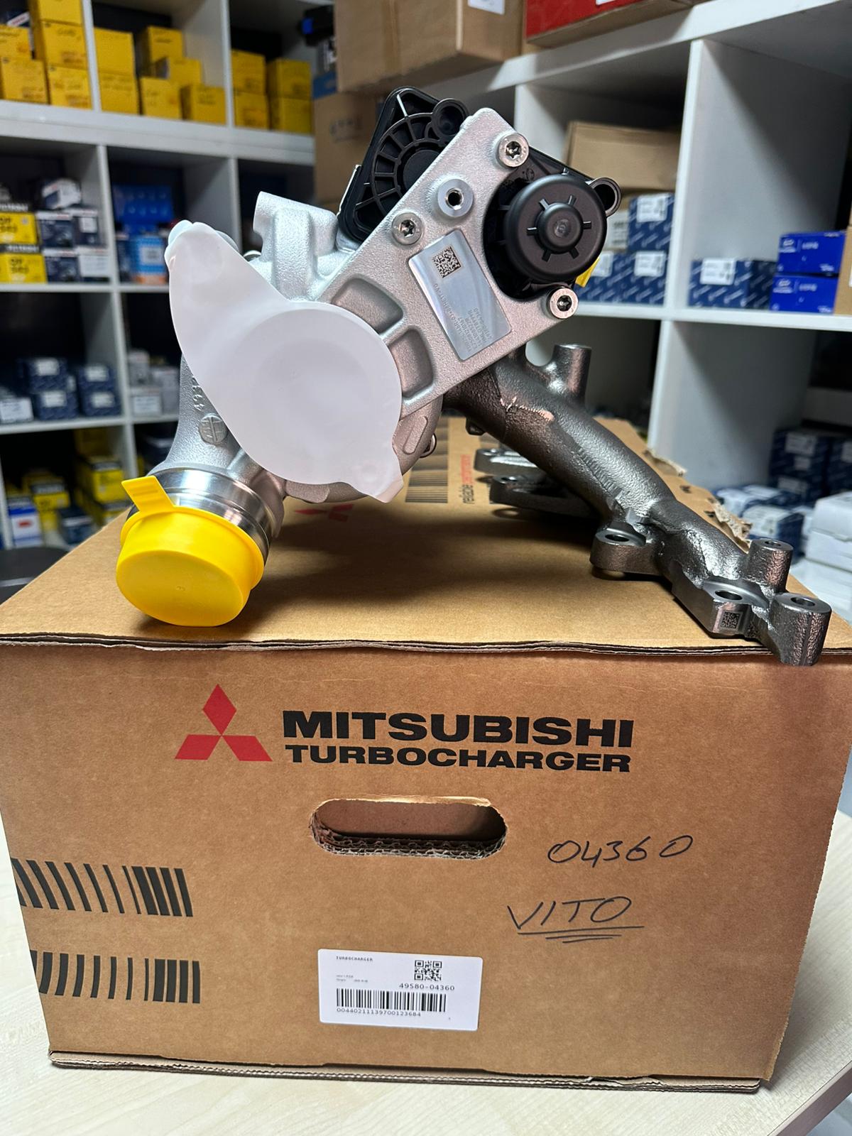 4918004360 4918004350 TURBO  MHI  MEGAN SCENİC KATJAR TALISMAN VİTO X TRAIL QUASHAI 1.7 DCİ 2019 R9N MOTOR