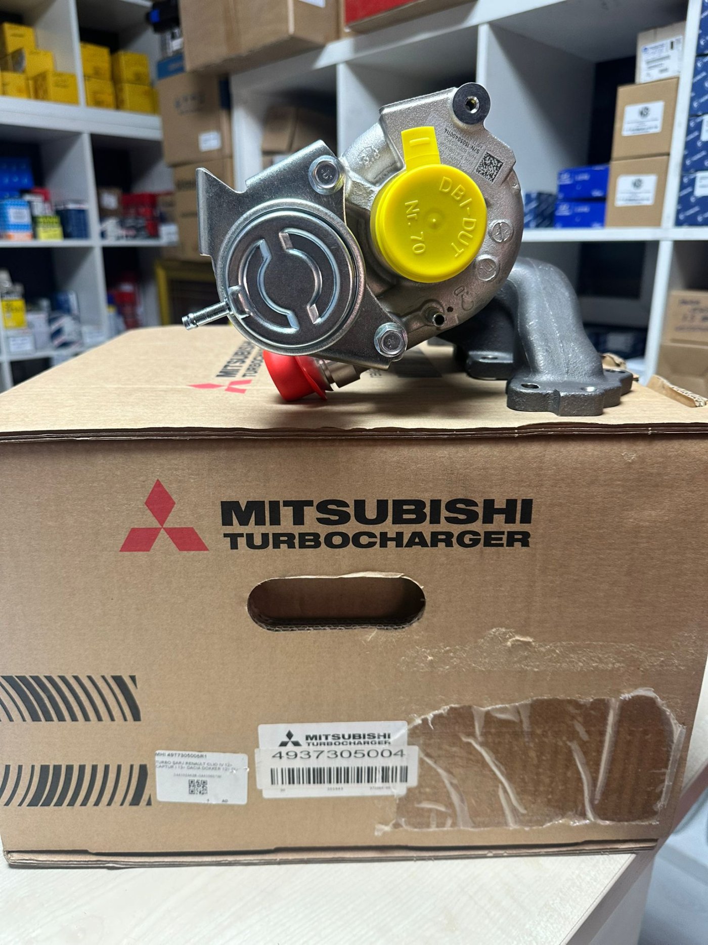 4937305005 TURBO MHI  NISSAN QASHQAI  1.2 TCE 2014- 