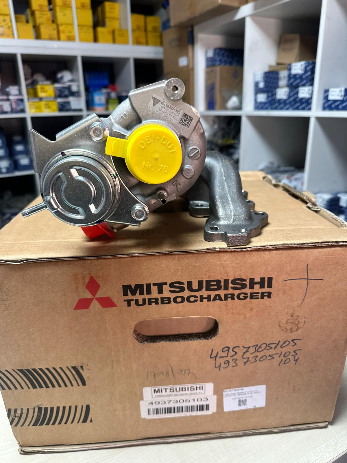 49T7305105 4937305103 493730510 TURBO  MHI RENOULT CLIO CAPTUR MEGAN SENİC DUSTER 1.2 TCE 2014-