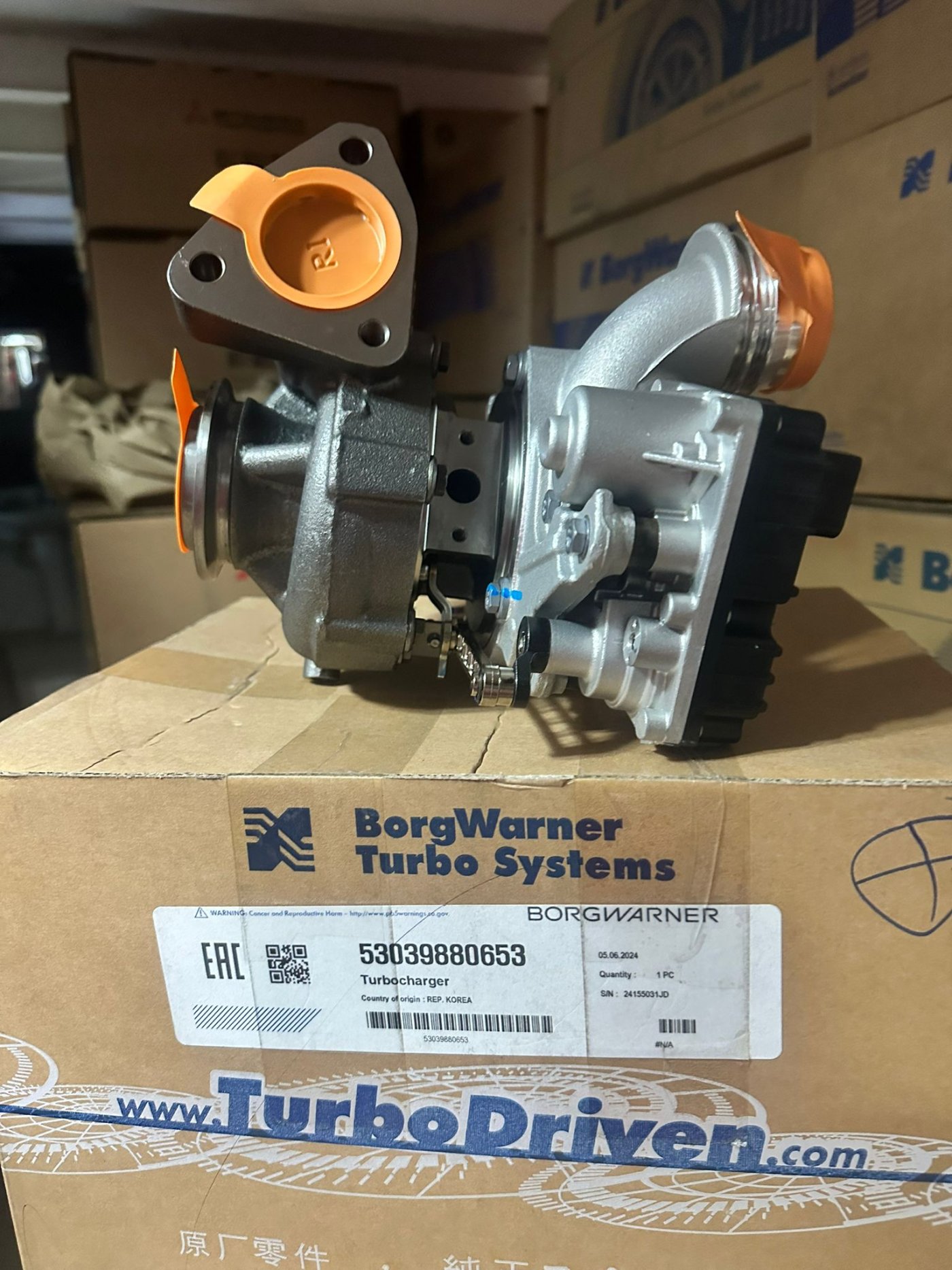 53039880653 TURBO SORENTO SANTA FE- 282312F900