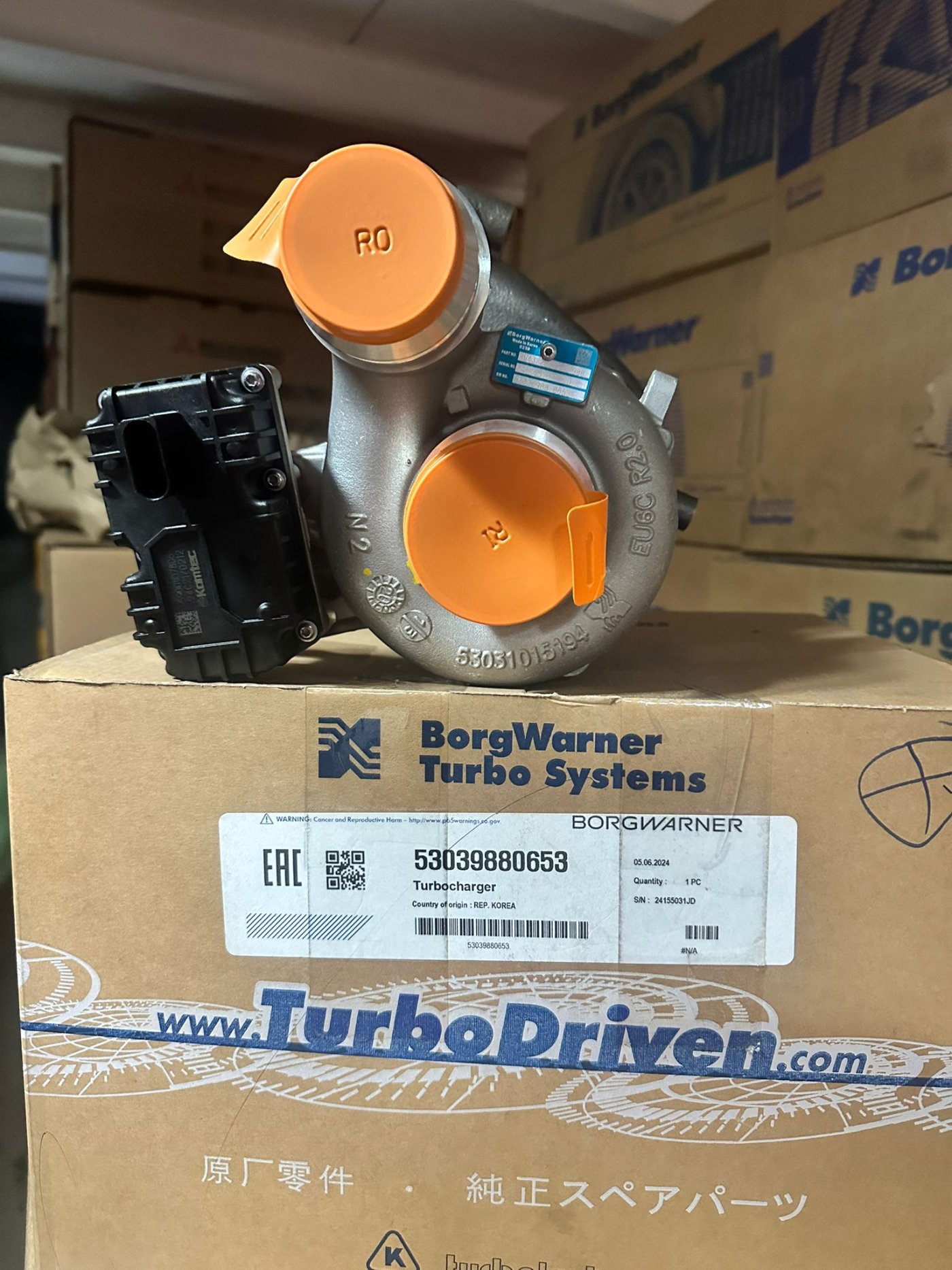 53039880653 TURBO SORENTO SANTA FE- 282312F900