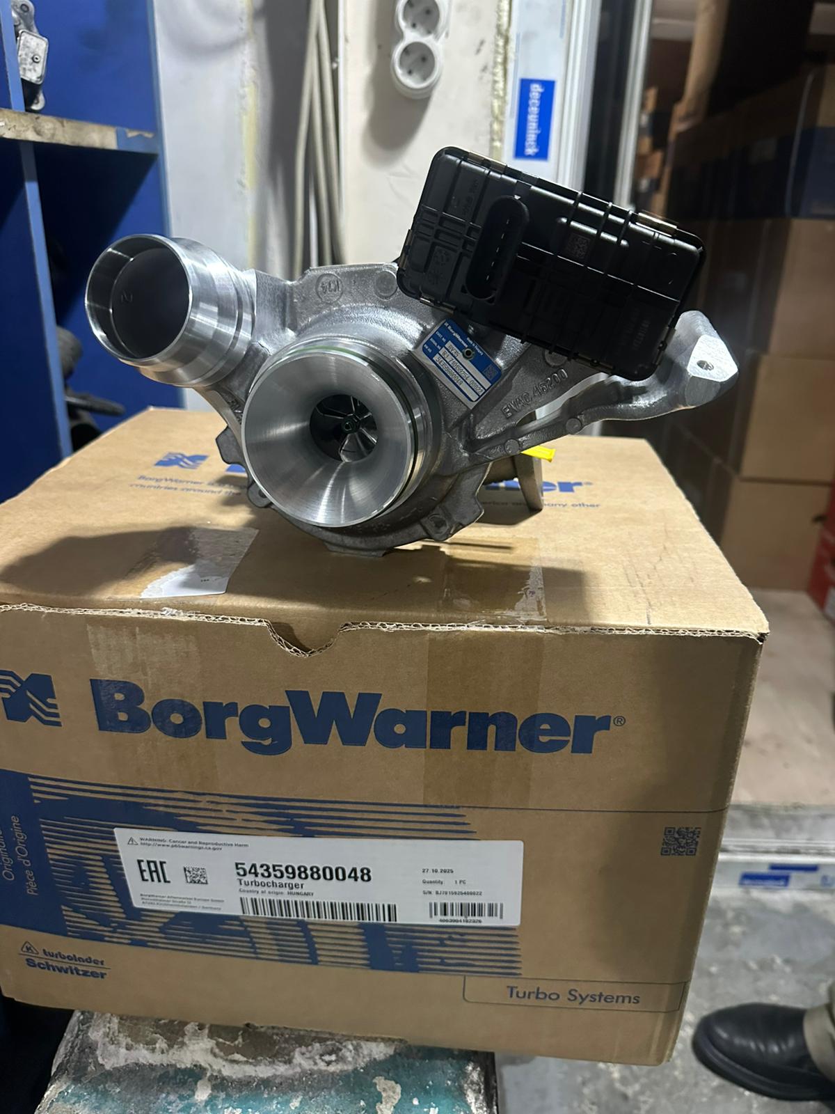 54359880048 TURBO BMW F20 1.6 DİZEL N47 D16 AMOTOR 95PS 2012-