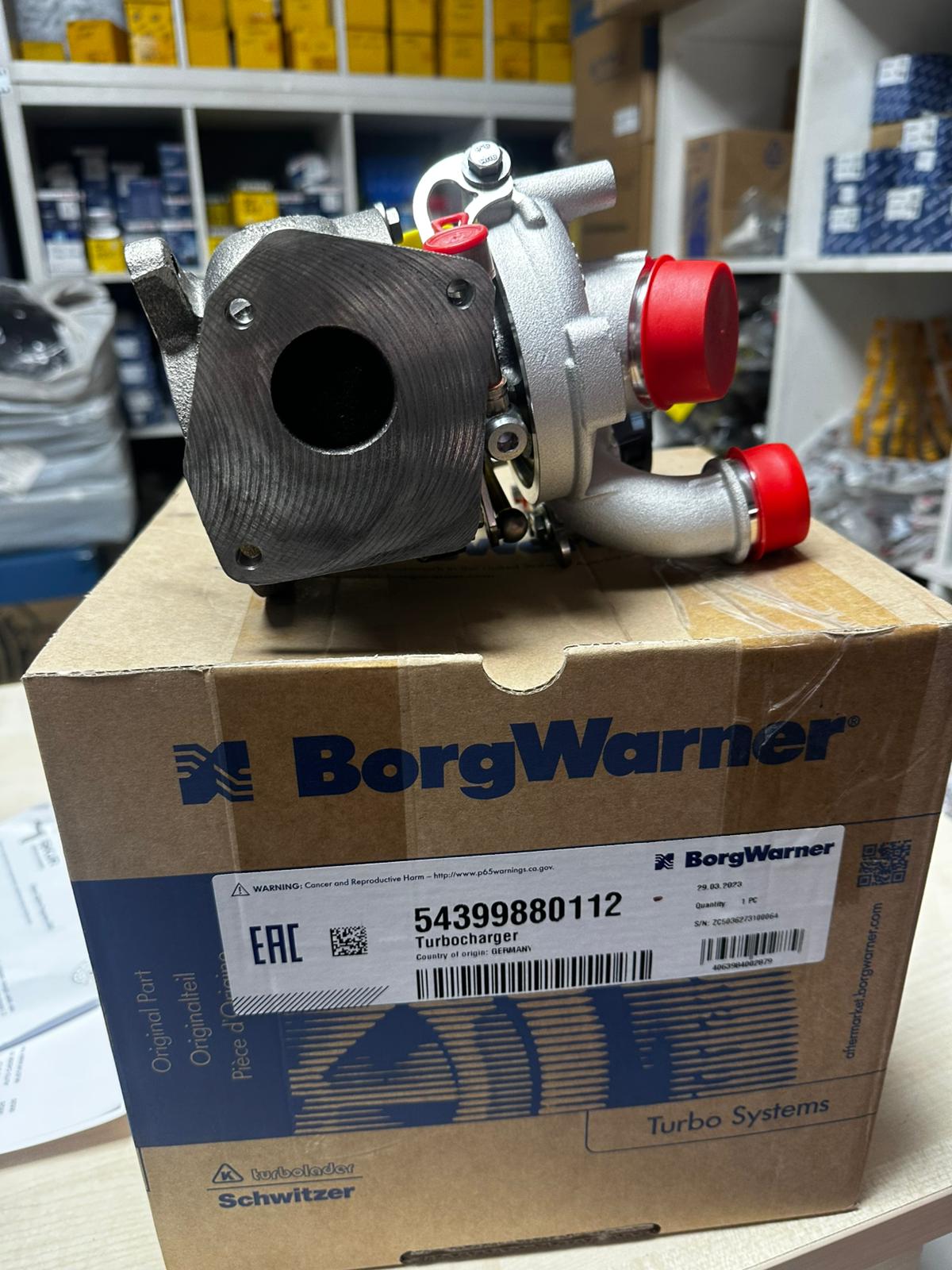 54399880112 TURBO SOL RANGE ROVER SPORT 3.6 D 2006- 272PS