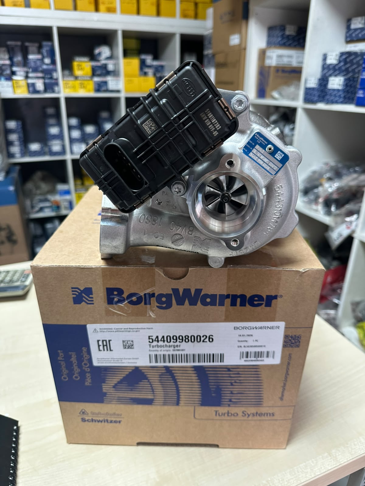 54409980026 TURBO BMW 335 F 30 F31 F36 2011-