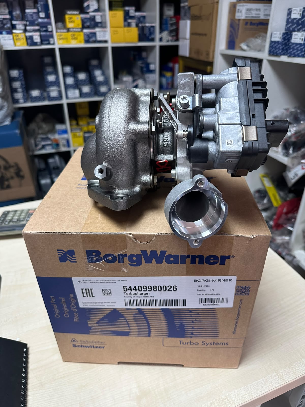 54409980026 TURBO BMW 335 F 30 F31 F36 2011-
