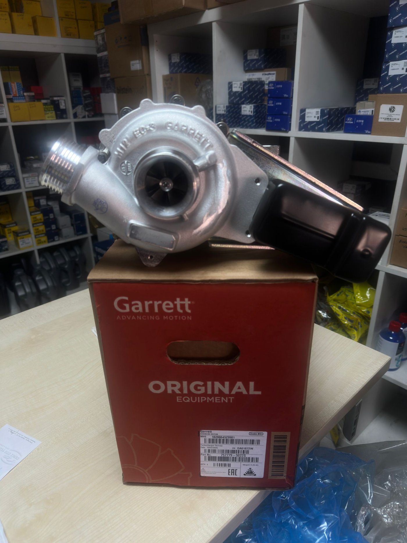 757779 5022S TURBO VOLVO E60  XC70 XC90 2.4 D5 2008-