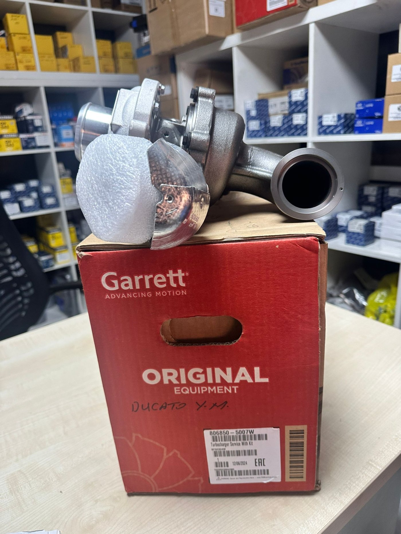 806850 5007W  TURBO FİAT DUCATA-2.3-150HP5801415508