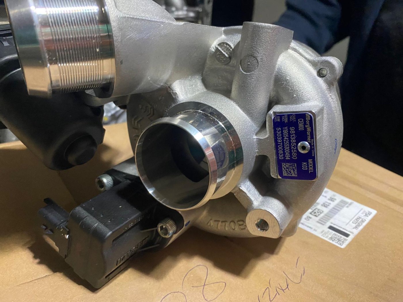 ORJİNAL TURBO 9813552580-508 - 3008 - 5008-C5 1.6 THP 180HP